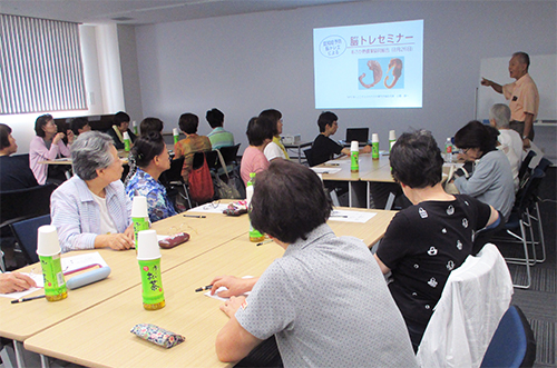 認知症 予防 脳トレ　脳トレ派遣